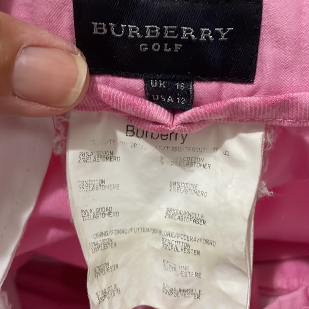 Burberry Brit golf shorts - Picture 4 of 4